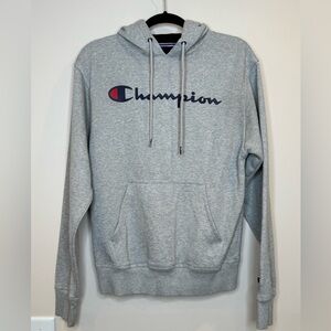 🔥Champion Y2K  Gray Hoodie for Men Sz A EUC🔥
